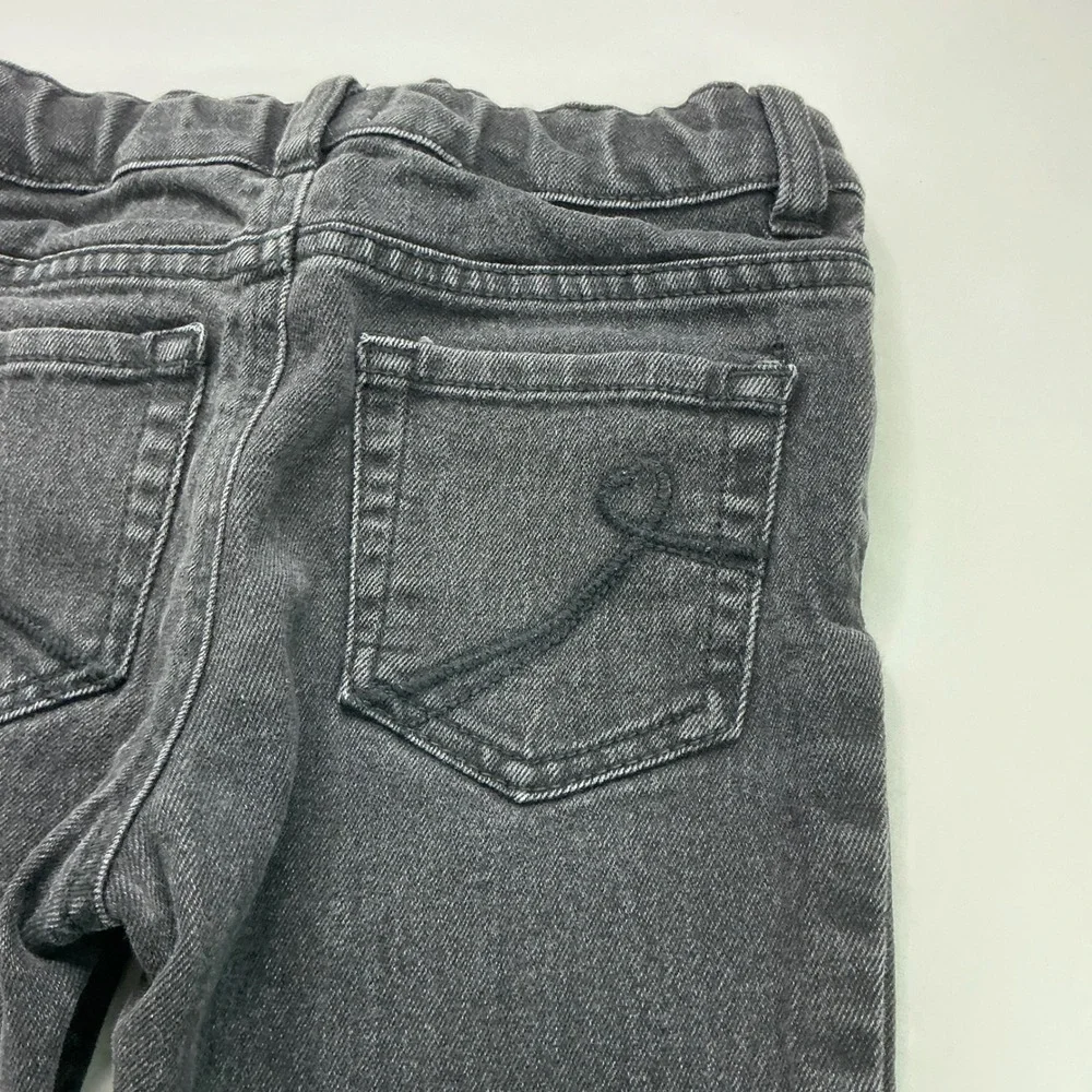 The Children's Place Black Skinny Jeans Kids Size 6x/7 Stretch Adjustable Waist